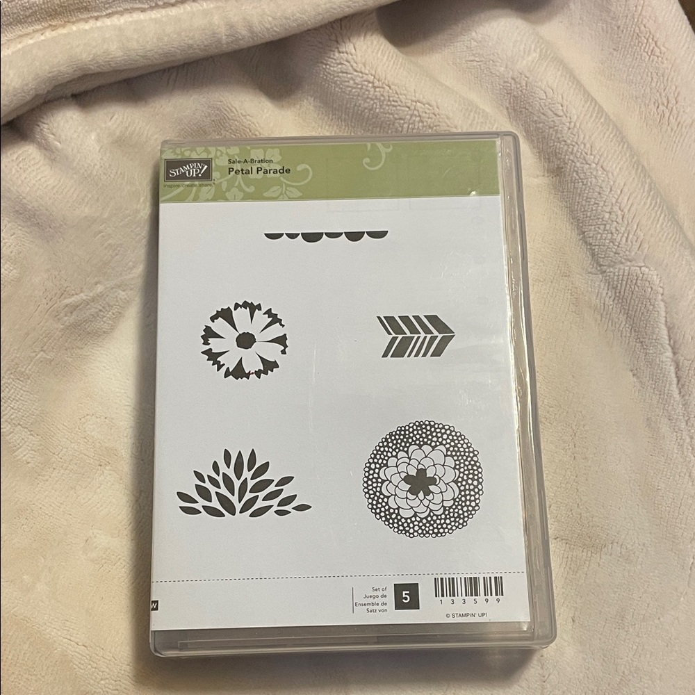 Stampin' Up! Petal Parade Stamp Set - Black Designs